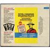 Image 1 : 1973 O-PEE-CHEE RCMP WRAPPER