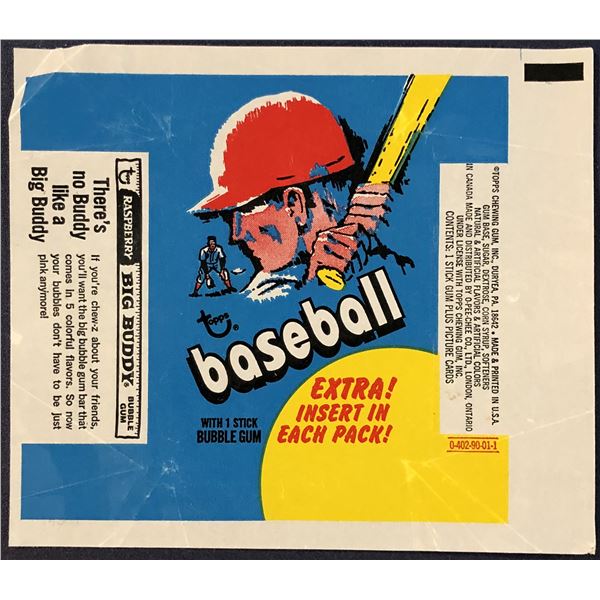 1971 TOPPS BASEBALL WRAPPER