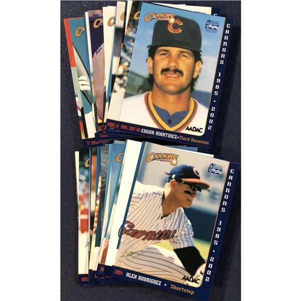 2002 MiLB TEAM SET CALGARY CANNONS ALL TIME GREATS - ALEX RODRIGUEZ