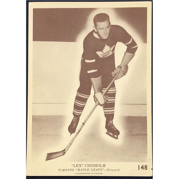 1940-41 O-PEE-CHEE NHL V301-2 - LEX CHISHOLM