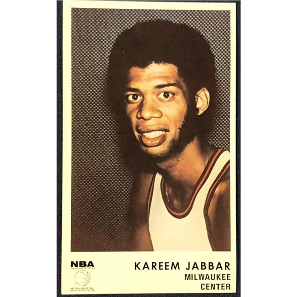 1972 ICEE BEAR KAREEM ABDUL JABBAR (HOF)