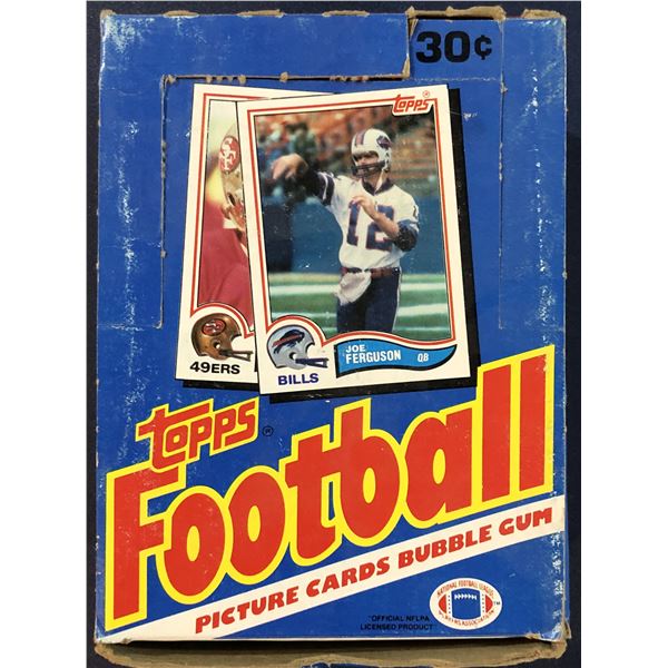 1982 TOPPS FOOTBALL WAX BOX - 36 PACKS