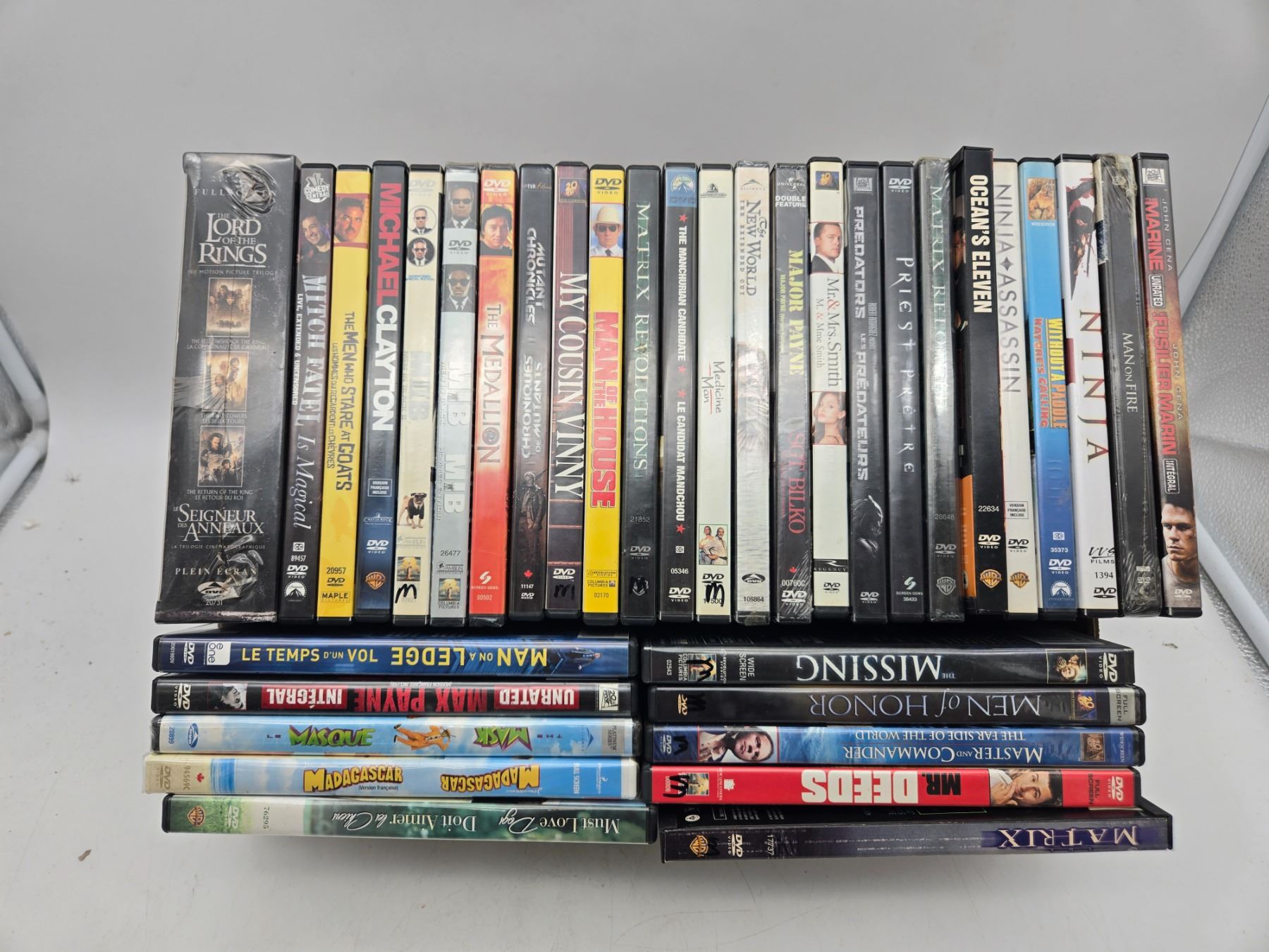 Flat Of DVD's
