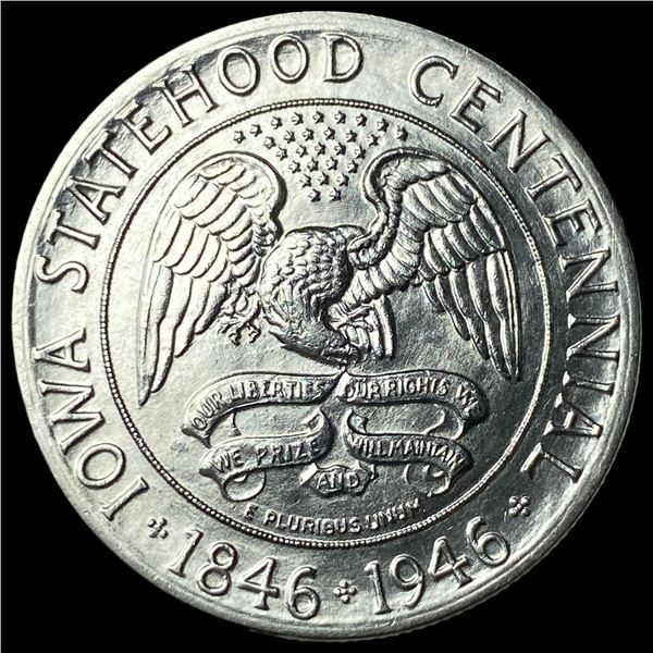 1946 Silver Iowa Half Dollar UNCIRCULATED
