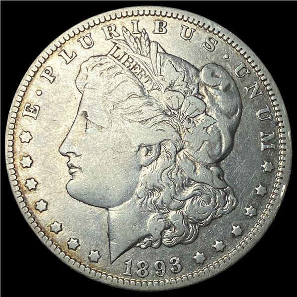 1893-O Silver Morgan Dollar LIGHTLY  CIRCULATED