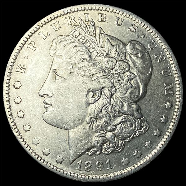 1891-O Silver Morgan Dollar CLOSELY  UNCIRCULATED