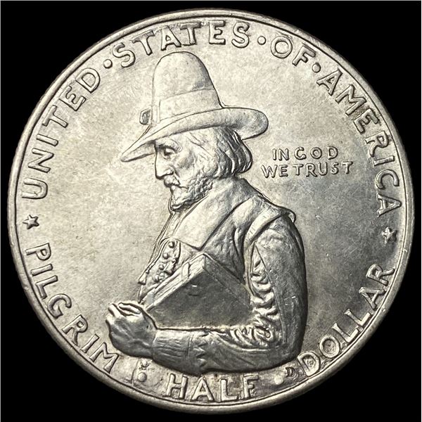 1920 Silver Pilgrim Half Dollar UNCIRCULATED