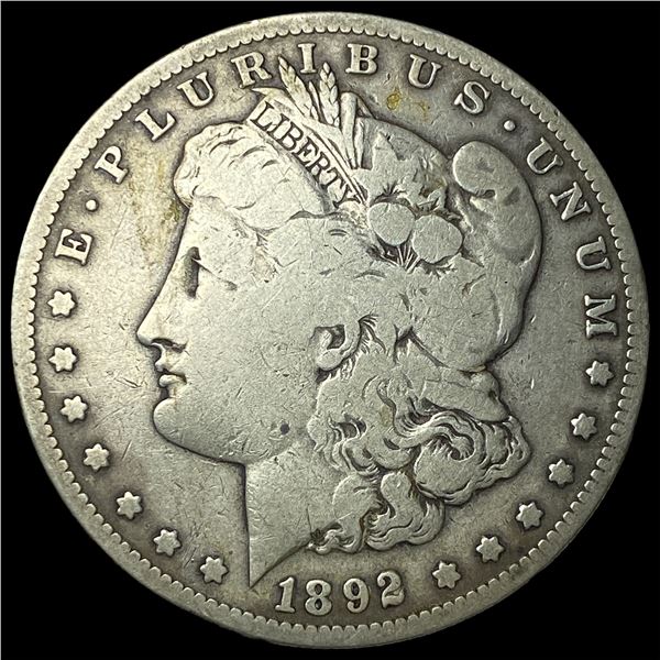 1892-S Silver Morgan Dollar NICELY CIRCULATED