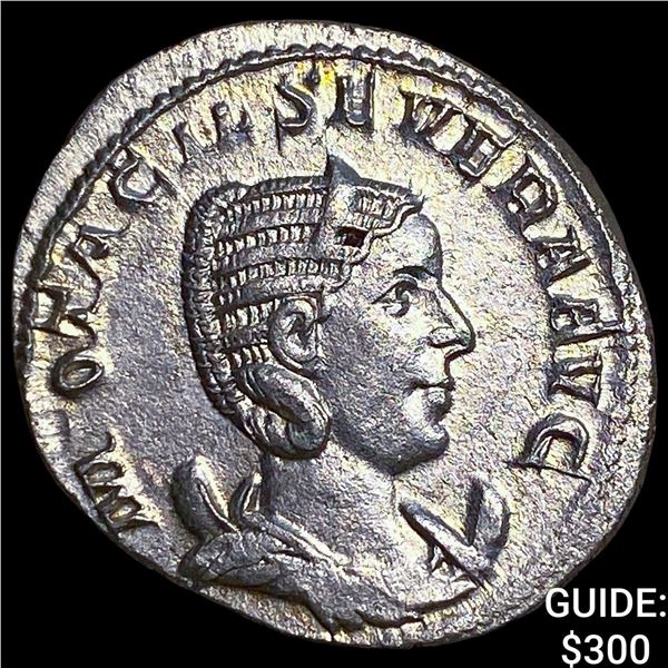 Roman Empire Otacilia Severa 246-7 AD Silver  Antoninianus CLOSELY UNCIRCULATED