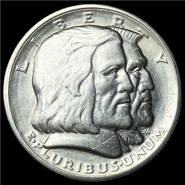 1936 Silver Long Island Half Dollar  UNCIRCULATED