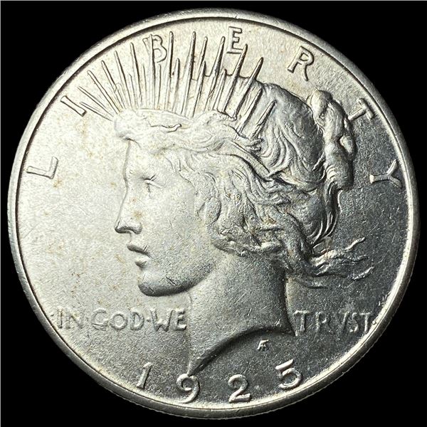 1925-S Peace Silver Dollar CLOSELY  UNCIRCULATED