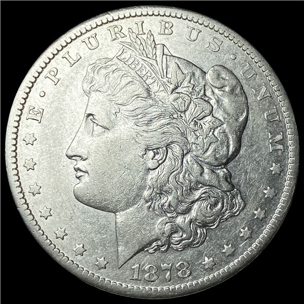 1878-CC Silver Morgan Dollar NEARLY  UNCIRCULATED
