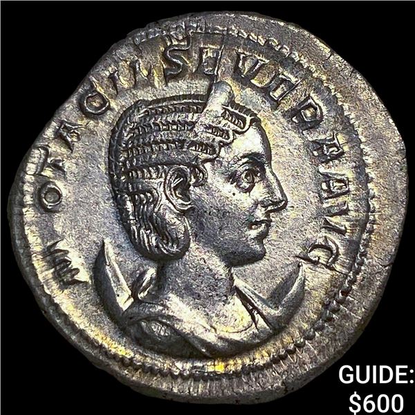 Roman Empire Otacilia Severa 246-7 AD Silver  Antoninianus CLOSELY UNCIRCULATED