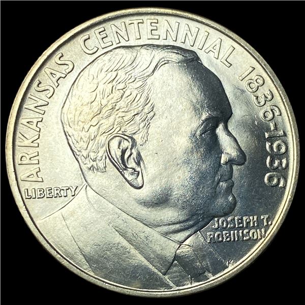 1936 Silver Arkansas Half Dollar CHOICE BU