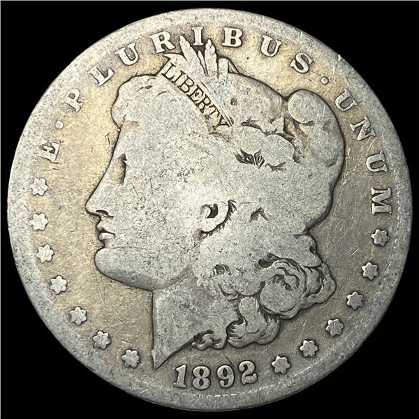 1892-S Silver Morgan Dollar NICELY CIRCULATED