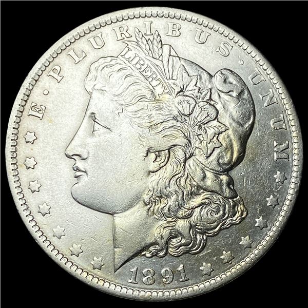 1891-O Silver Morgan Dollar CLOSELY  UNCIRCULATED