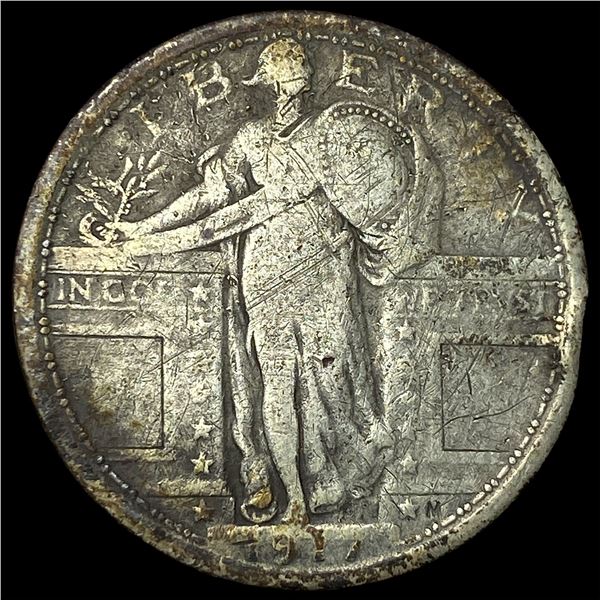 1917 Type 1 Standing Liberty Quarter NICELY  CIRCULATED