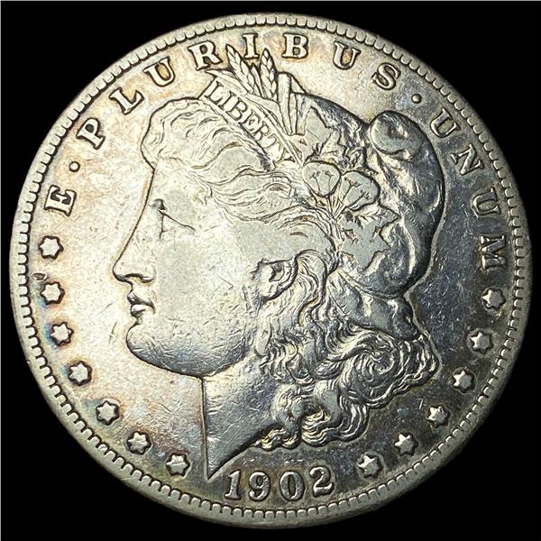 1902-S Silver Morgan Dollar LIGHTLY  CIRCULATED
