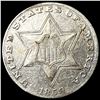 Image 1 : 1858 Silver Three-Cent Piece CLOSELY  UNCIRCULATED