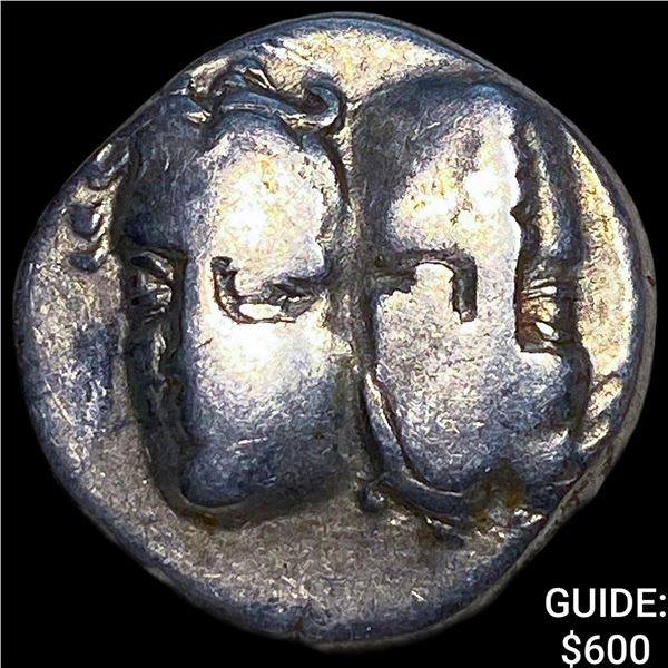 Ancient Greece Moesia, Istros 4th Century BC  Silver Drachm NEARLY UNCIRCULATED