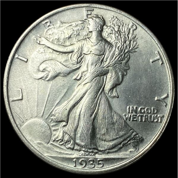 1935 Silver Walking Liberty Half Dollar  UNCIRCULATED