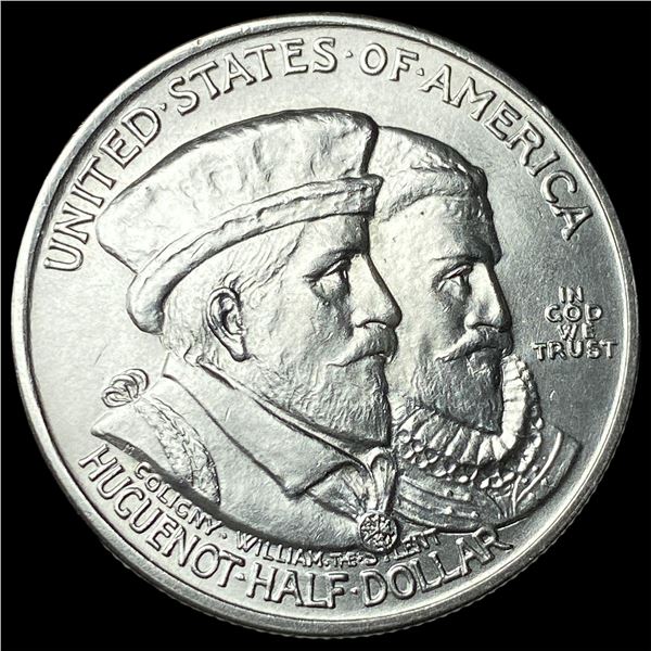 1924 Silver Huguenot-Walloon Half Dollar  UNCIRCULATED