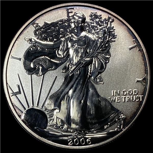 2006-P 1oz Silver American Eagle $1 CHOICE  PROOF
