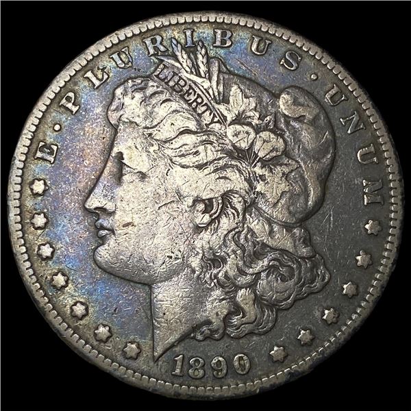 1890-CC Silver Morgan Dollar LIGHTLY  CIRCULATED
