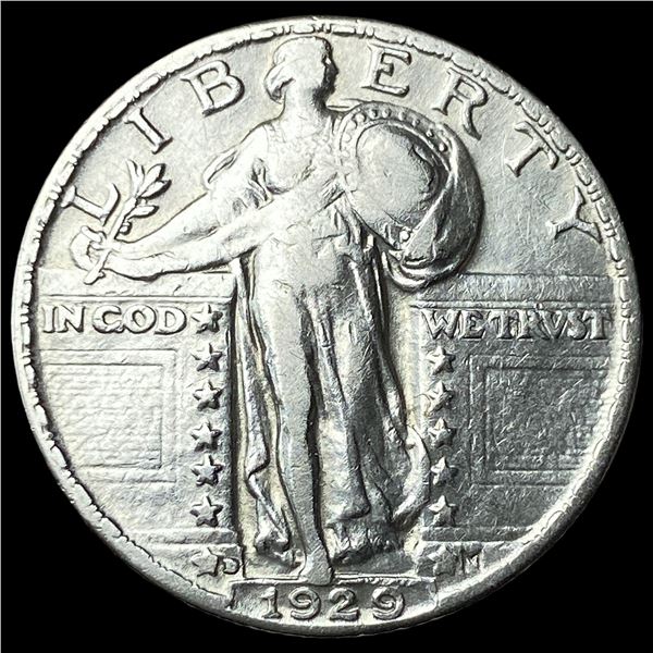 1929-D Silver Standing Liberty Quarter  CLOSELY UNCIRCULATED