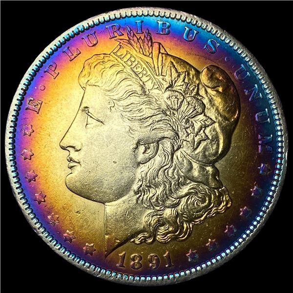 1891-O Silver Morgan Dollar CLOSELY  UNCIRCULATED