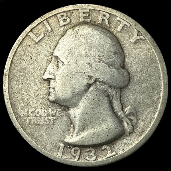 1932-S Silver Washington Quarter NICELY  CIRCULATED