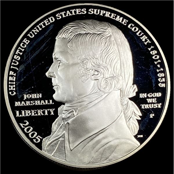 2005-P John Marshall Silver Dollar GEM PROOF
