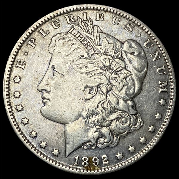 1892-O Silver Morgan Dollar NEARLY  UNCIRCULATED