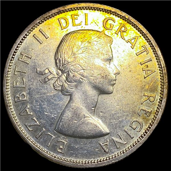 1961 Canada Silver 1 Dollar CLOSELY  UNCIRCULATED