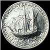 Image 2 : 1920 Silver Pilgrim Half Dollar CLOSELY  UNCIRCULATED