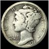 Image 1 : 1921-D Silver Mercury Dime LIGHTLY CIRCULATED