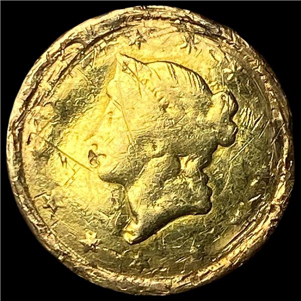 1849-1854 Gold $1 Liberty Head Type 1 HIGH  GRADE