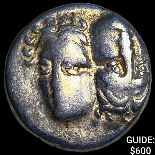 Ancient Greece Moesia, Istros 4th Century BC  Silver Drachm NEARLY UNCIRCULATED