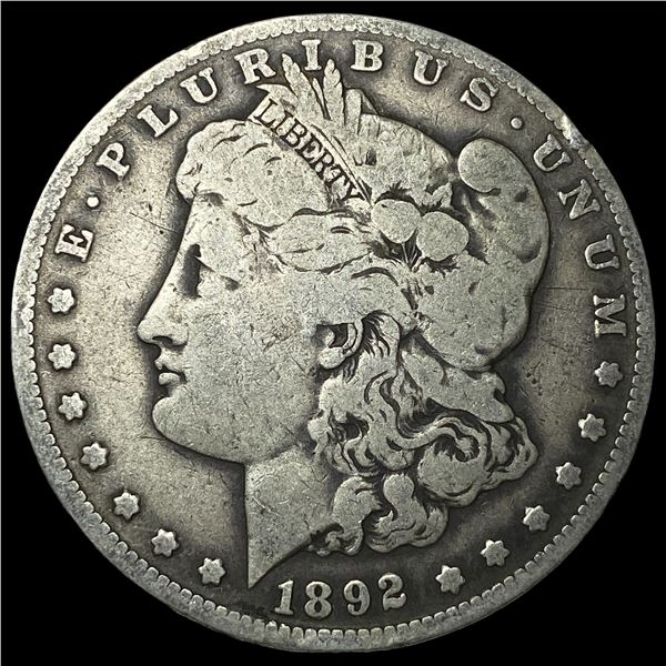 1892-S Silver Morgan Dollar NICELY CIRCULATED