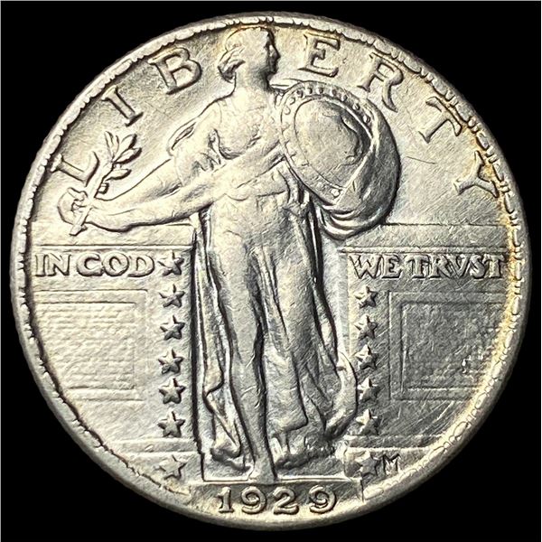 1929 Standing Liberty Quarter NEARLY  UNCIRCULATED