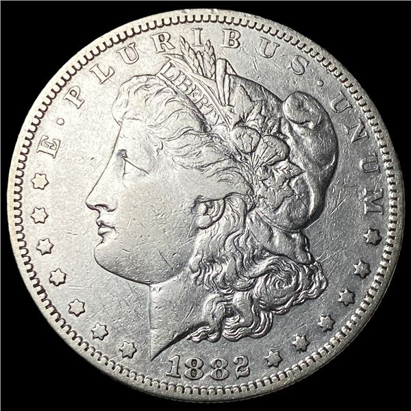 1882-S Silver Morgan Dollar NEARLY  UNCIRCULATED
