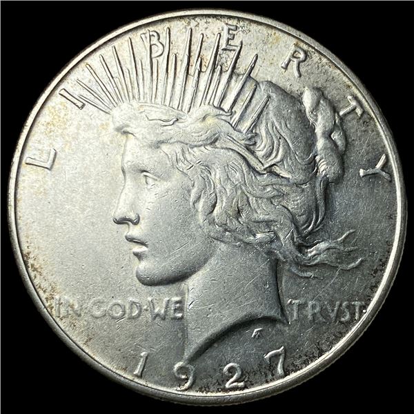 1927-S Silver Peace Dollar NEARLY  UNCIRCULATED