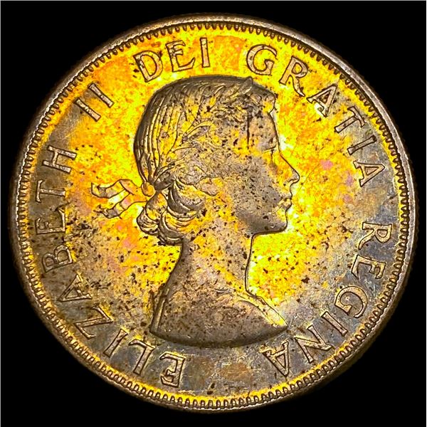 1959 Canada Silver 50 Cents CLOSELY  UNCIRCULATED