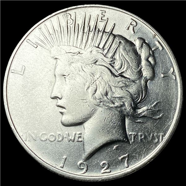 1927-D Silver Peace Dollar CLOSELY  UNCIRCULATED