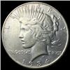 Image 1 : 1934 Peace Silver Dollar CLOSELY UNCIRCULATED
