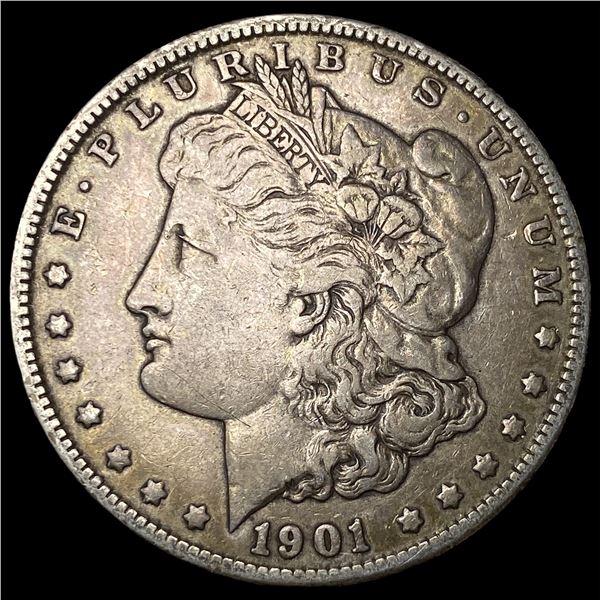 1901 Morgan Silver Dollar NEARLY UNCIRCULATED