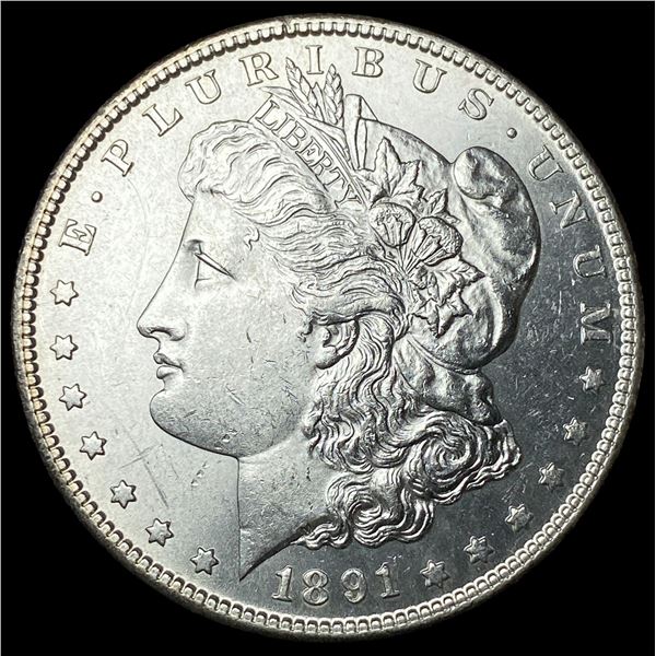 1891-S Silver Morgan Dollar UNCIRCULATED
