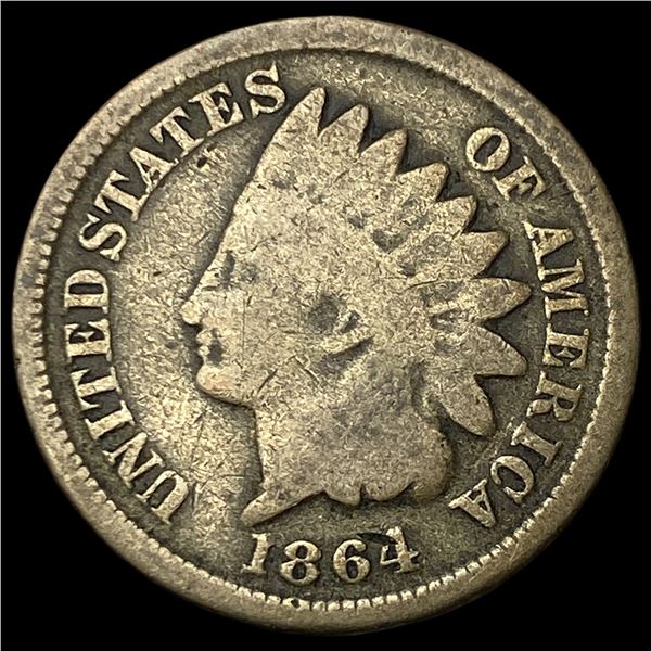 1864 Indian Head Cent NICELY CIRCULATED