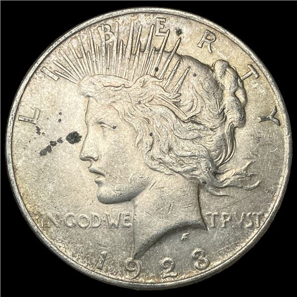 1923-D Silver Peace Dollar CLOSELY  UNCIRCULATED