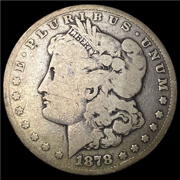 1878-CC Silver Morgan Dollar LIGHTLY  CIRCULATED